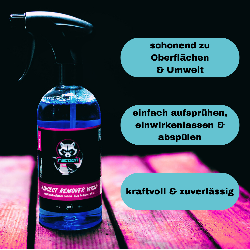INSECT REMOVER WRAP Insektenentferner - Folien