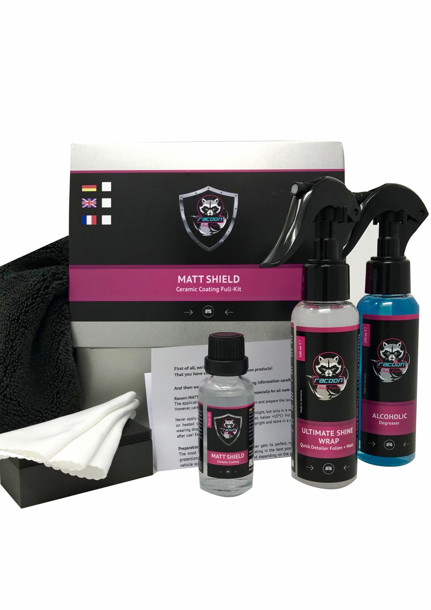 MATT SHIELD FULL KIT Ceramic Coating - für matte Lacke!