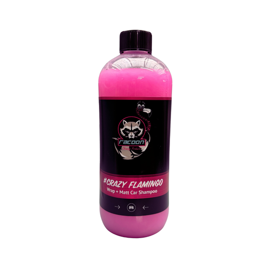 CRAZY FLAMINGO Wrap + Matt Car Shampoo