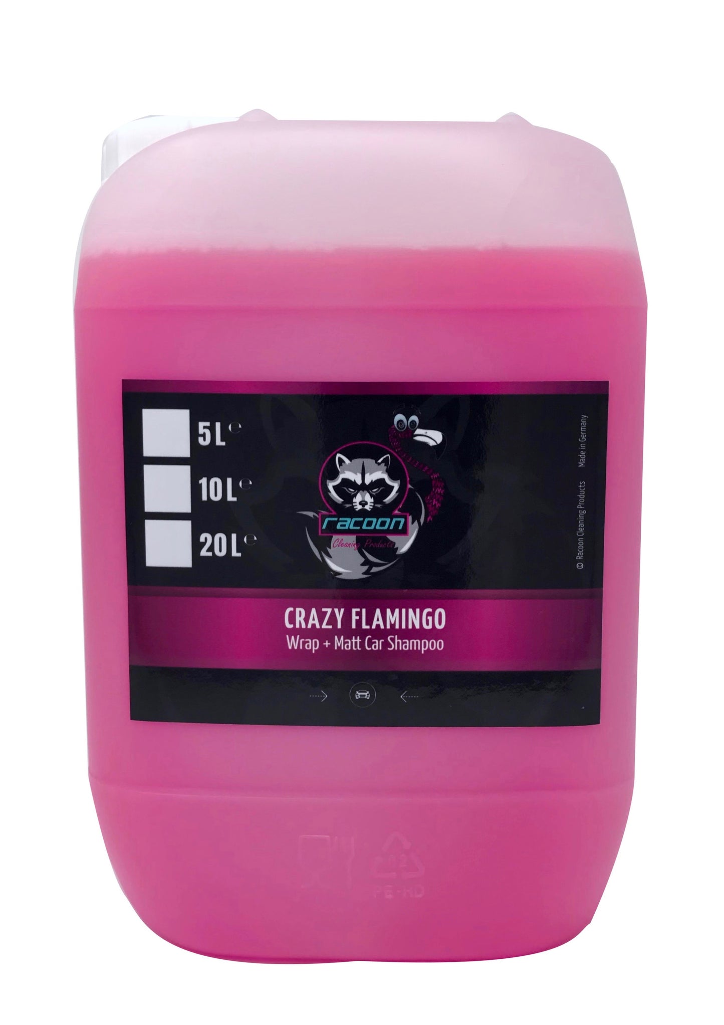 CRAZY FLAMINGO Wrap + Matt Car Shampoo