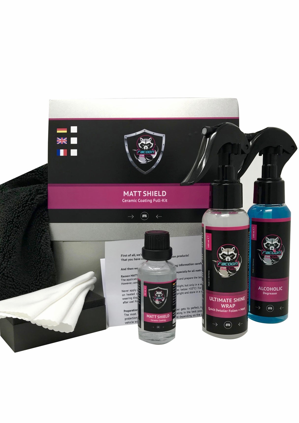 MATT SHIELD FULL KIT Ceramic Coating - für matte Lacke!