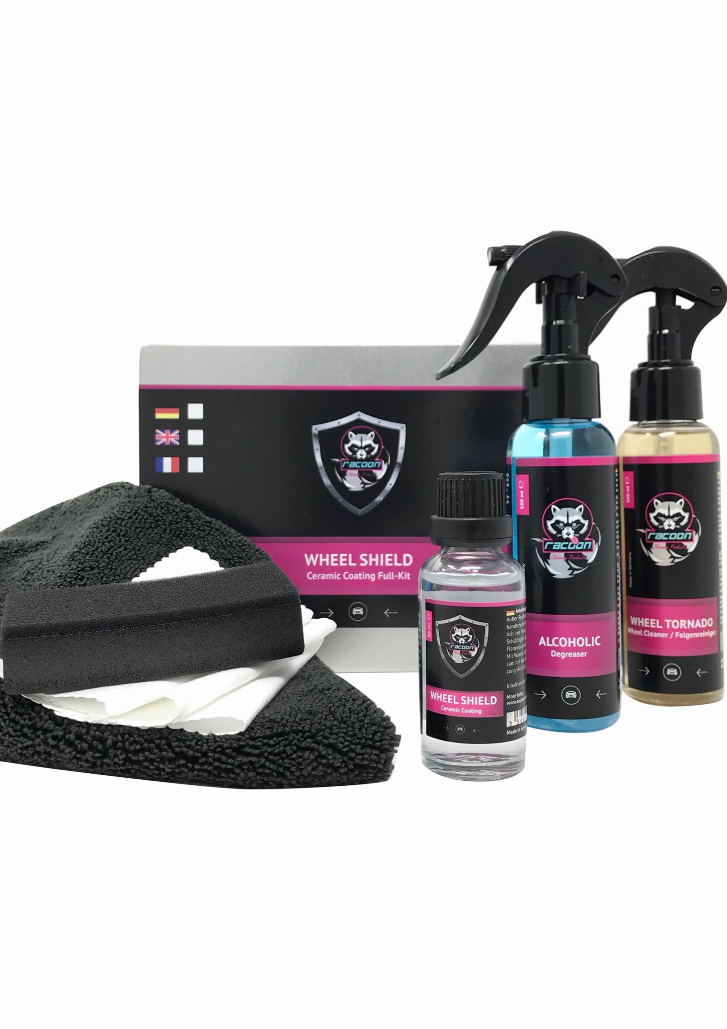 WHEEL SHIELD  Full Kit - Keramik-Felgenversiegelung